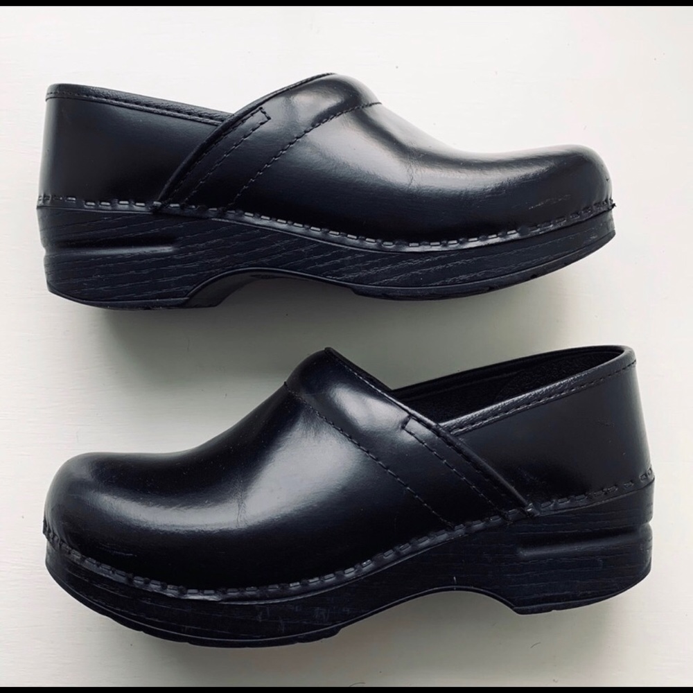 Dansko Black clogs size 37